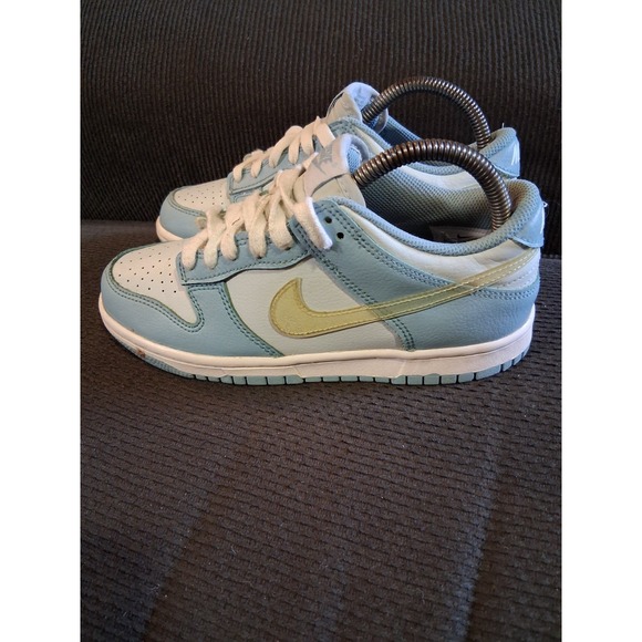 Nike Shoes - Nike Dunk Low Youth Size 5Y Women 6.5 DH9765-401 Aura Clear‎ Blue Training Shoes